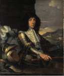 Bourdon Sebastien Portrait of a Man in Armour French Marshal  - Hermitage